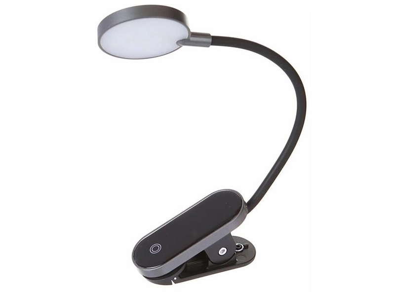 Лампа для чтения на прищепке Baseus Comfort Reading Mini Clip Lamp - Темно-серая (DGRAD-0G)