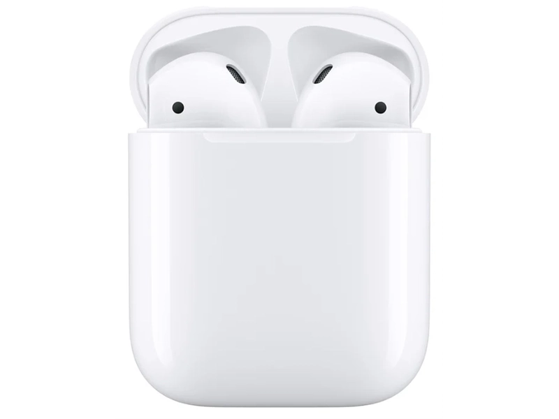 Беспроводные наушники Apple AirPods 2 (без беспроводной зарядки чехла) (MV7N2)