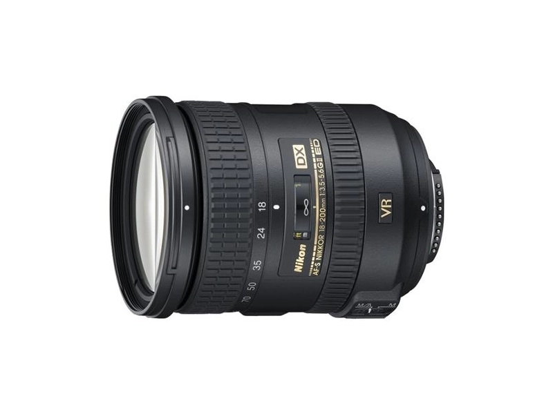 Объектив Nikon 18-200mm f/3.5-5.6G ED AF-S VR II DX Zoom-Nikkor, черный