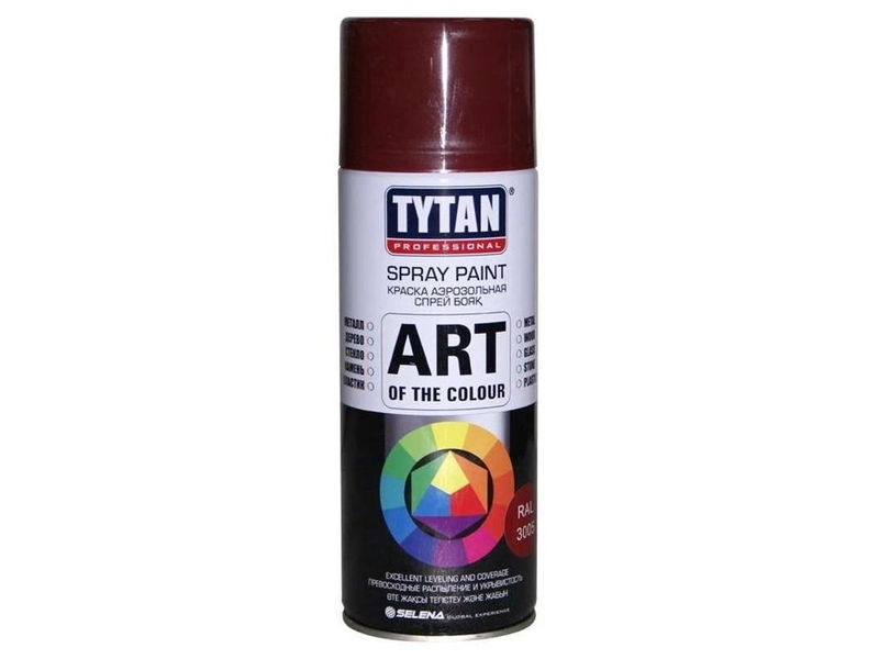 Краска аэрозольная акриловая Tytan Art of the Colour (400мл) белый глянец RAL 9003