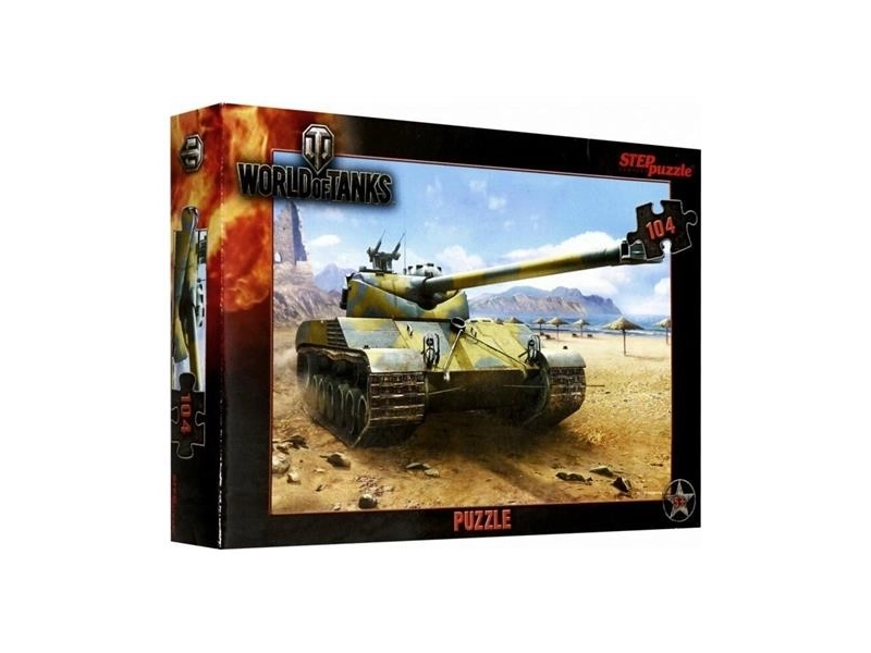 Пазл Step puzzle Wargaming World of Tanks (82144), 104 дет.