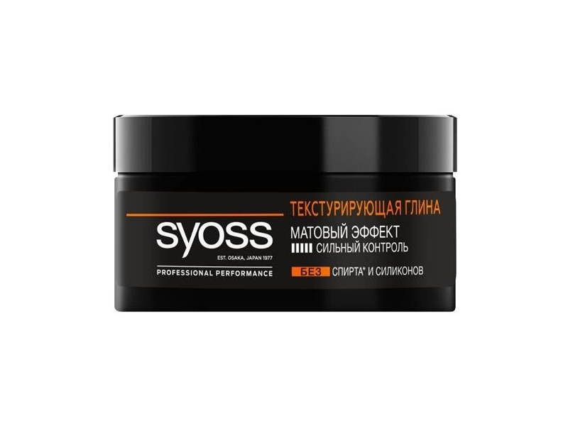 Syoss Professional Perfomance Текстурирующая Глина для волос, сильный контроль 100 мл