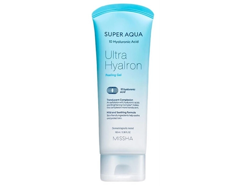 Missha пилинг-гель Super Aqua Ultra Hyalron Peeling Gel, 100 мл