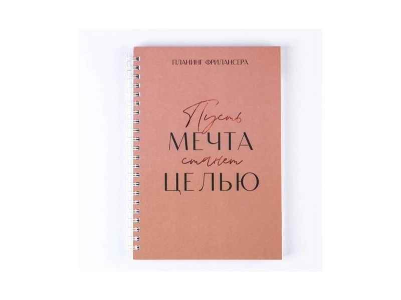 Планинг фрилансера "Мечта станет целью" А5, 80 л. 9131770