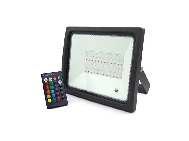 Прожектор Foton Lighting FOTON c датчиком FL-LED Light-PAD RGB 50W Grey AC220-240В