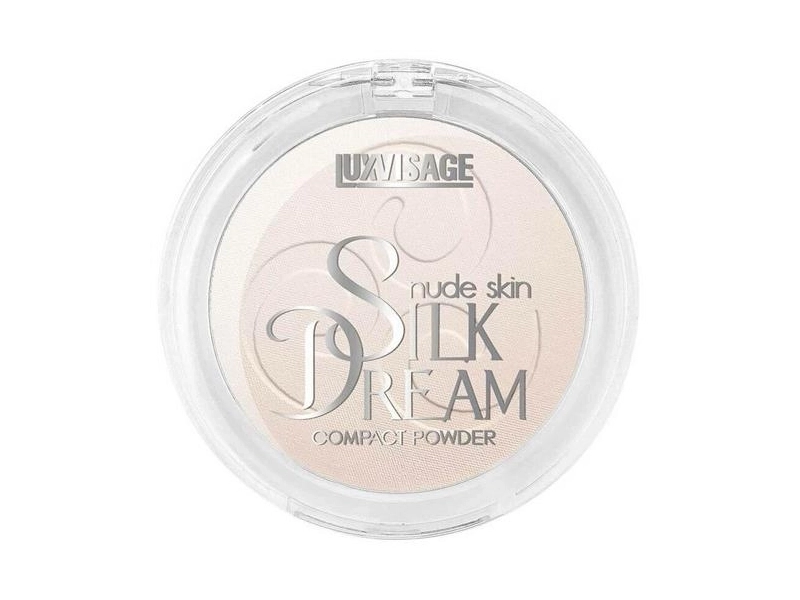 Пудра компактная для лица `LUXVISAGE` SILK DREAM NUDE SKIN тон 4