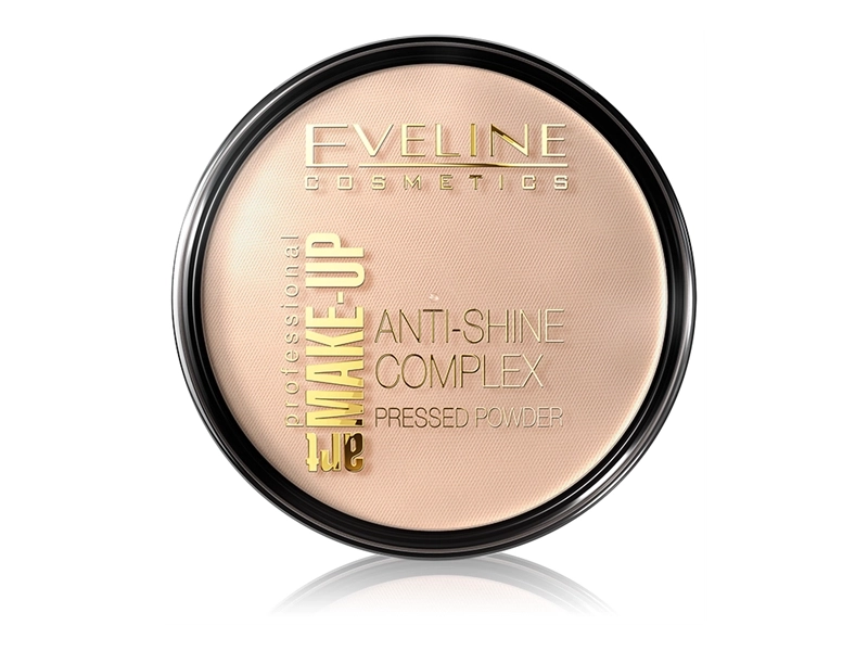 EVELINE Пудра минеральная с шелком Art Professional Make-up матирующая, 14 г, 35 Golden Beige