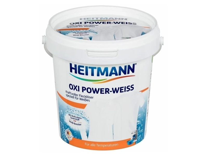 Heitmann Пятновыводитель Oxi Power-Weiss для белых тканей, 500 г