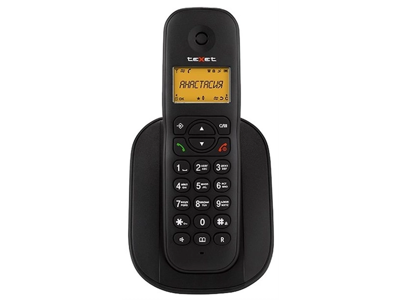 Телефон teXet TX-D4505A беспроводной белый-серый 126246