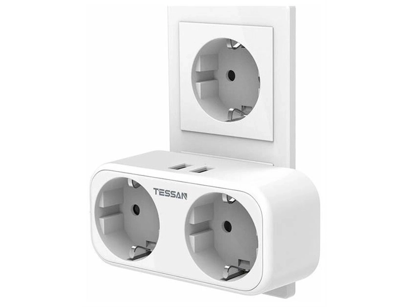 Сетевые фильтры TESSAN TS-321-DE White