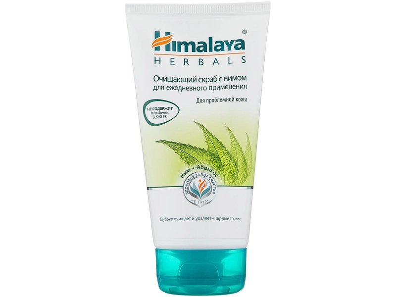 Himalaya Herbals Скраб очищающий с нимом, 75 мл, Himalaya Herbals