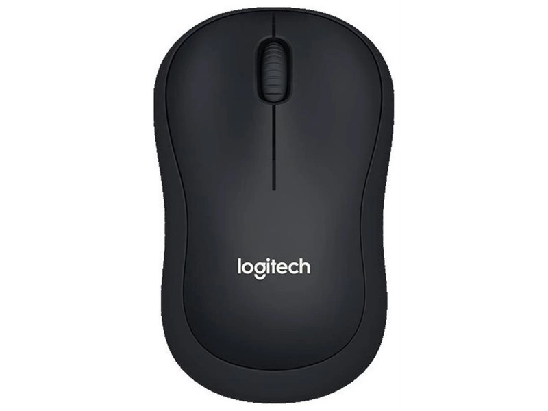Мышь беспроводная Logitech B220 Silent 910-005553, черный