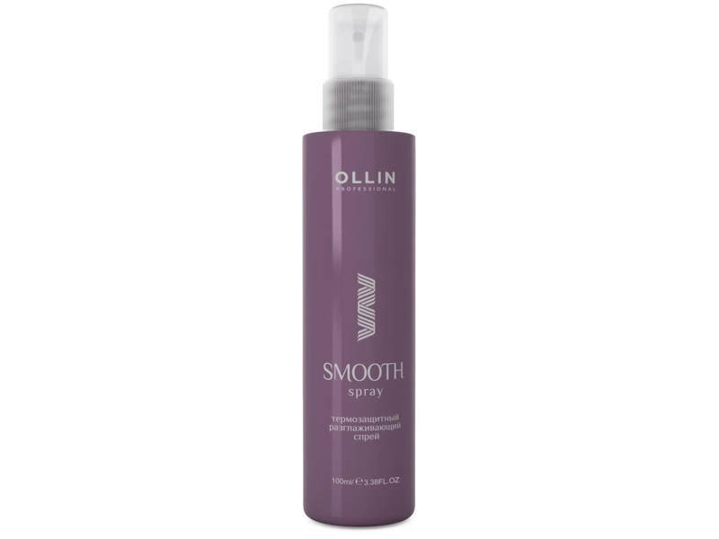 OLLIN Professional Smooth Hair Термозащитный разглаживающий спрей, 150 мл, OLLIN