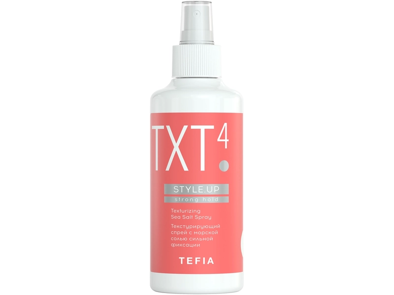 Tefia TXT4 Style.Up Текстурирующий спрей с морской солью сильной фиксации, 250 мл