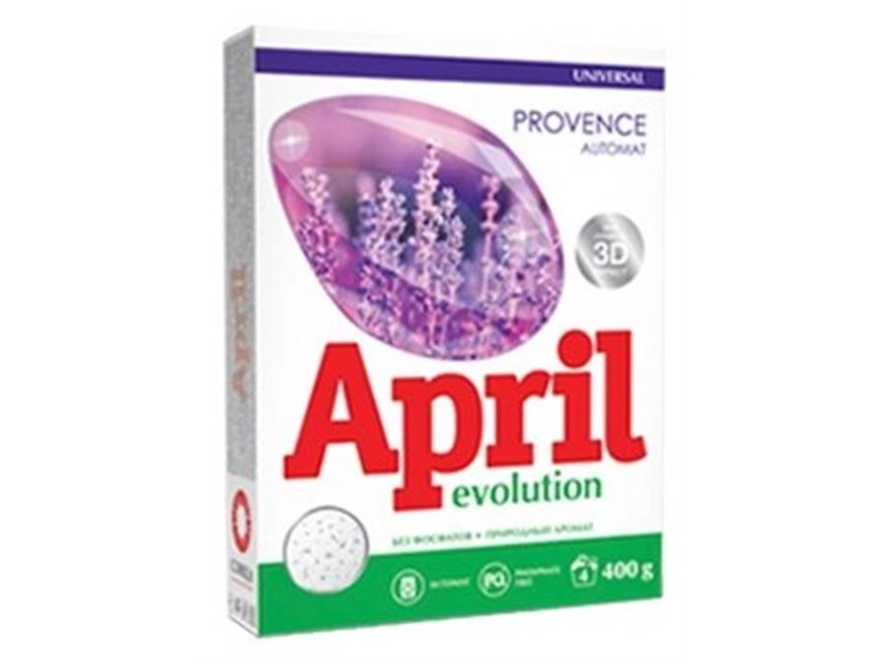 Стиральный порошок April Evolution универсальный Provenсe 0,4кг