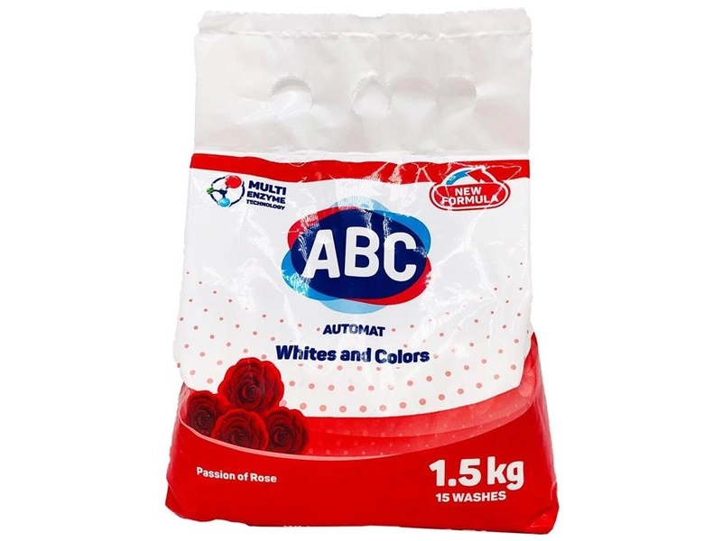 ABC стиральный порошок Аромат розы 1,5 кг
