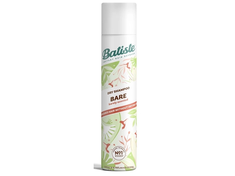 Batiste Dry Natural & Light BARE Сухой шампунь без запаха 200 мл