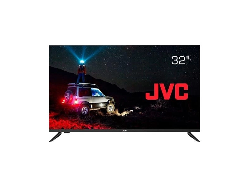 32\" Телевизор JVC LT-32M395 2020 LED, безрамочный, черный