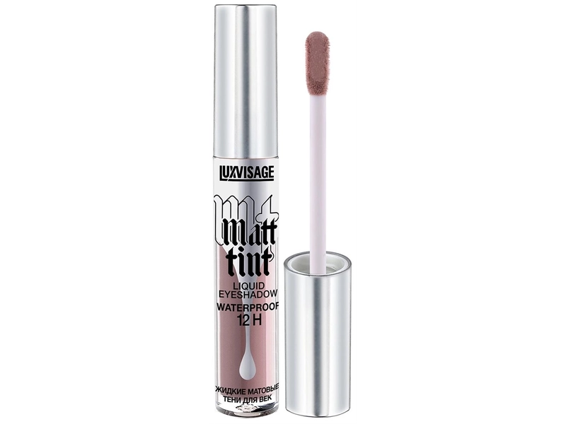 Тени для век LUXVISAGE MATT TINT LIQUID EYESHADOW WATERPROOF 12H жидкие матовые тон 106