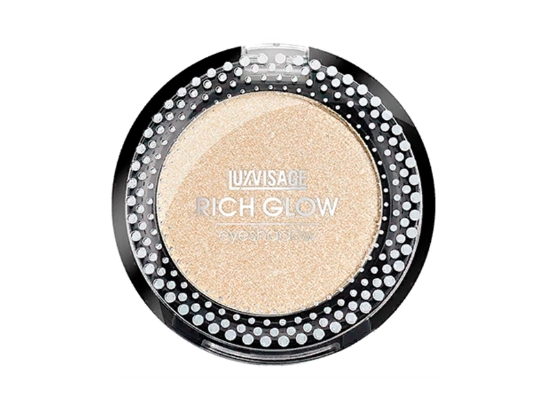 Тени для век LUXVISAGE RICH GLOW тон 3 first kiss