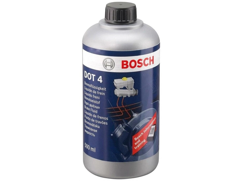 BOSCH Жидкость тормозная BOSCH DOT-4 (0,5 л), 1987479106 1987479106