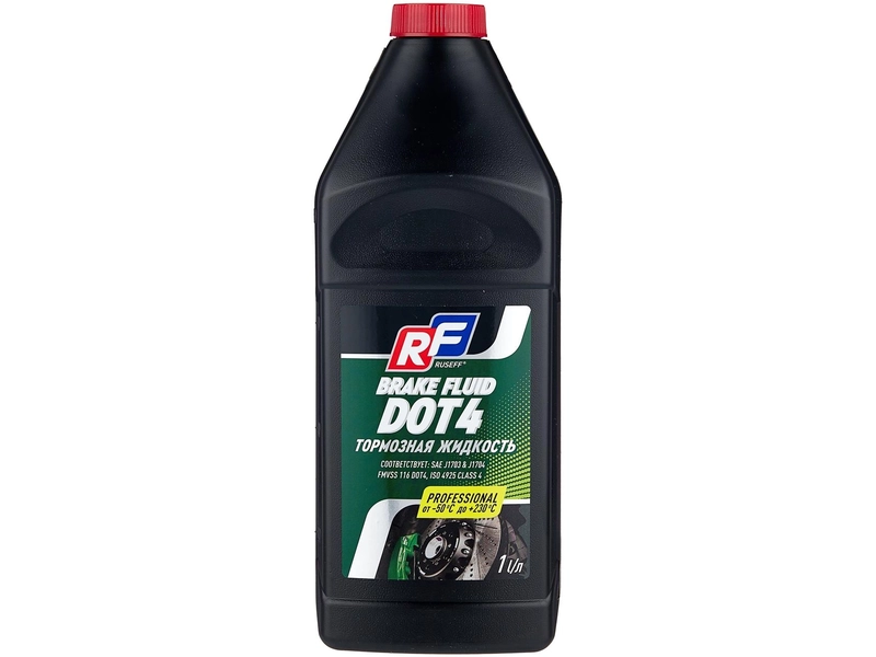 Тормозная жидкость RUSEFF Brake Fluid DOT-4 (20523N), 1