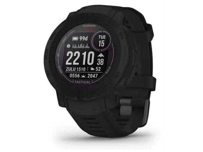 Умные часы Garmin Instinct 2 Solar Tactical Edition, черный 010-02627-03