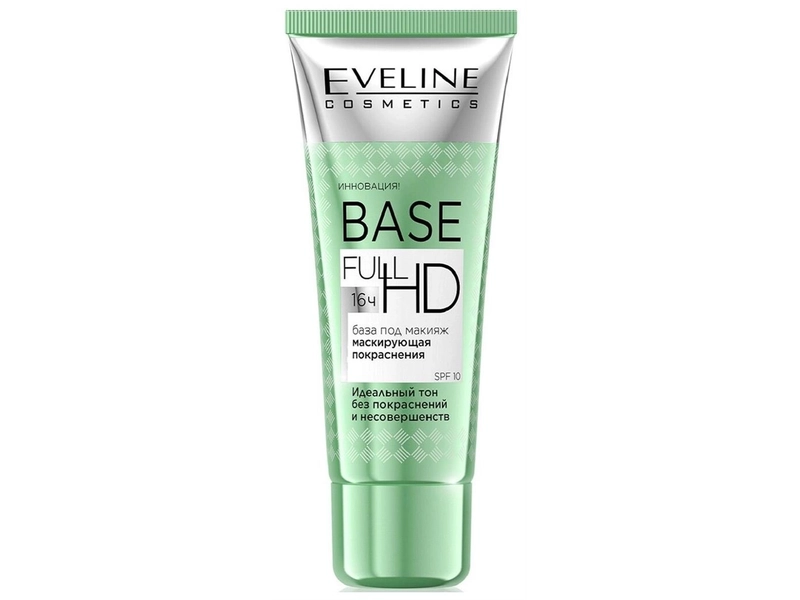 База Eveline Base Full HD под макияж маскирующая покраснения 30мл