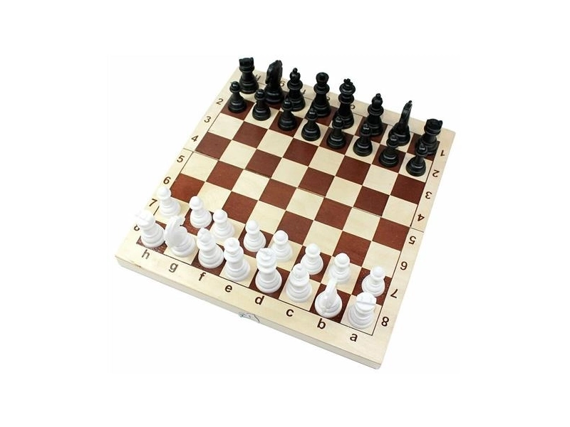Игра настольная Десятое королевство (\"Шахматы и шашки\"" (деревянная коробка, пласт.фигуры, поле 29х29см))"