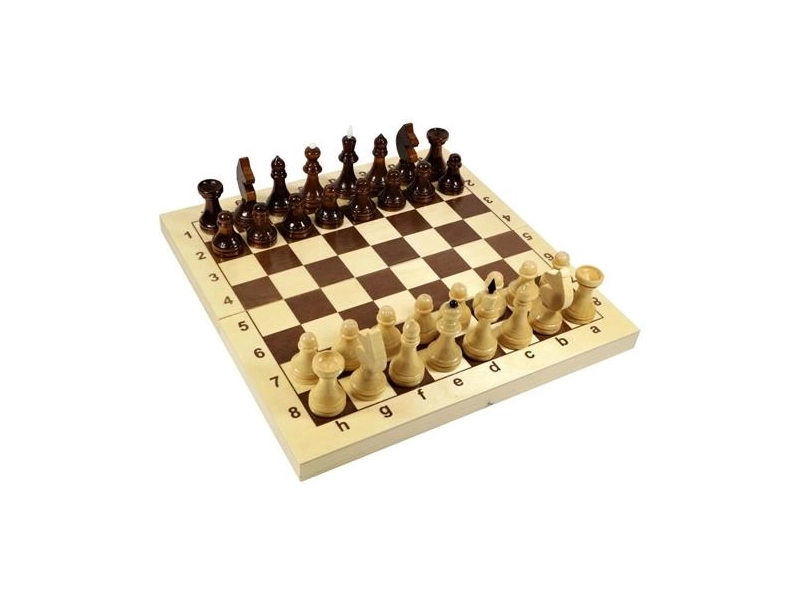Десятое королевство Игра настольная. Шахматы деревянные, поле 29см х 29см 02845ДК