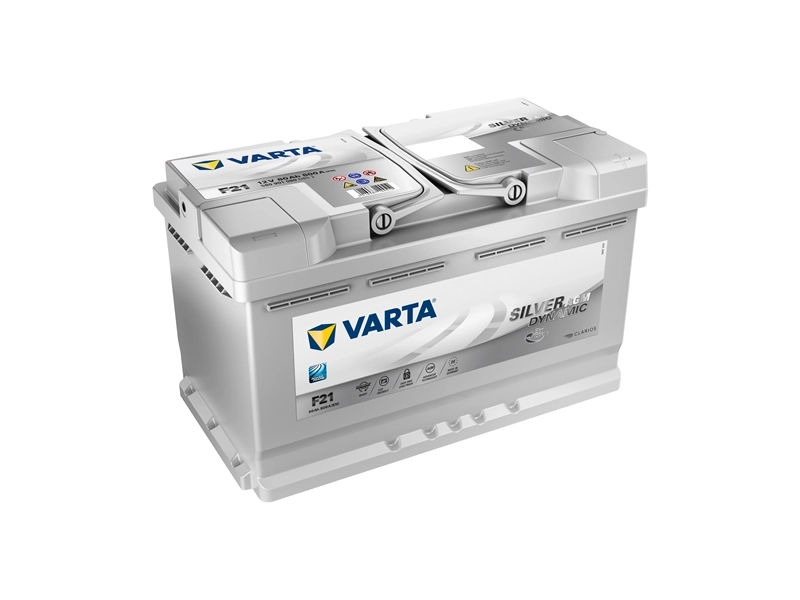 Аккумулятор VARTA 580 901 080 Silver dynamic AGM (F21), 315x175x190, обратная полярность, 80 Ач