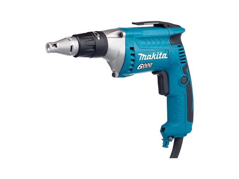 Шуруповерт Makita для гипсокартона 4 мм, 570 Вт, 6000 об/мин, FS6300