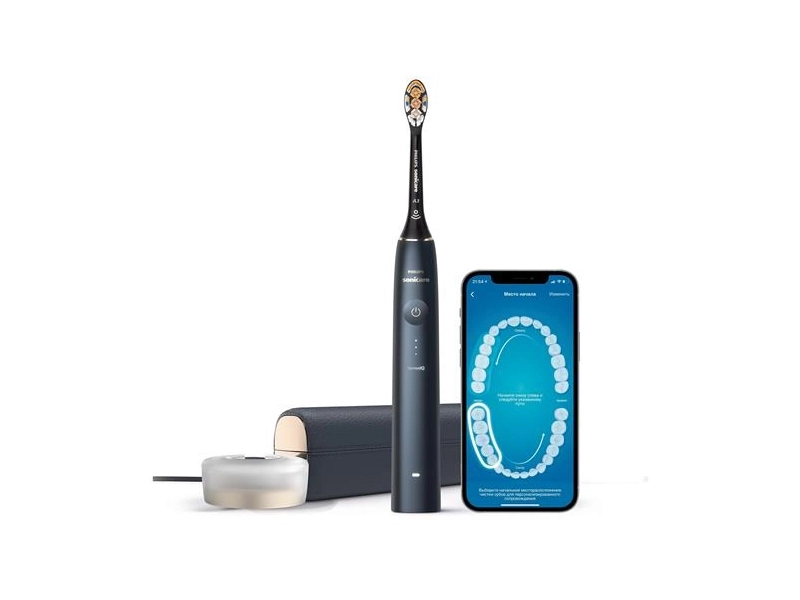 звуковая зубная щетка Philips Sonicare 9900 Prestige, синий