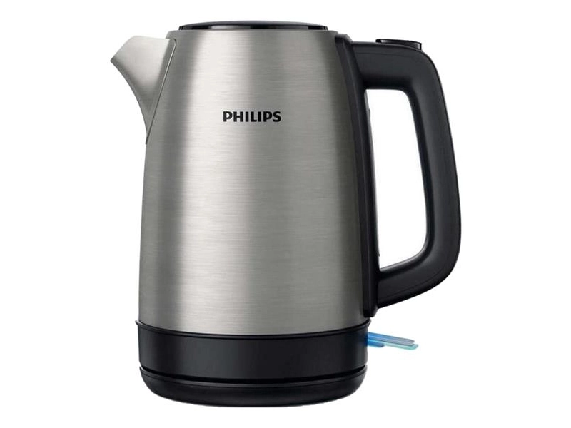 Philips Чайник электрический Philips HD9350/90 1.7л. 1850Вт серебристый/черный (корпус: нержавеющая сталь)