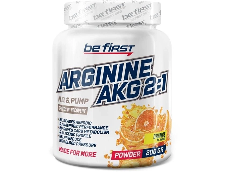 Be First AAKG 2:1 Powder (200г) Малина