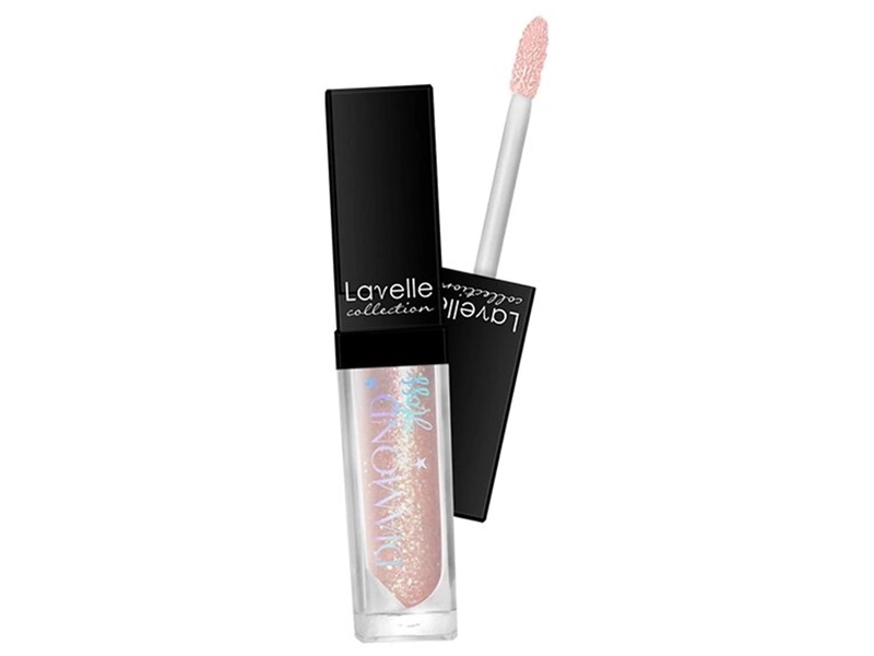 LAVELLE COLLECTION Блеск для губ Diamond Gloss, 5 мл, 02 Diamond Rose