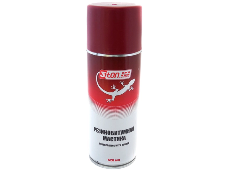 Антикор 3TON Резино-битумная мастика, 0.52 л