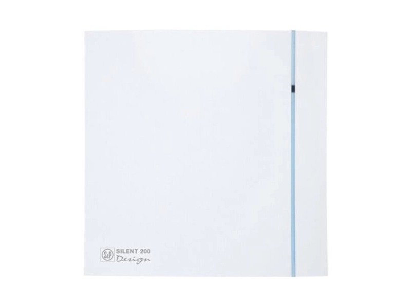 Вентилятор вытяжной Soler & Palau SILENT-200 CHZ DESIGN 3C, white 16 Вт