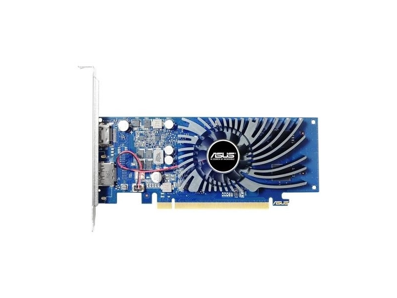 Видеокарта ASUS GeForce GT 1030 1228Mhz PCI-E 3.0 2048Mb 6008Mhz 64 bit DVI DP HDMI HDCP GT1030-2G-BRK