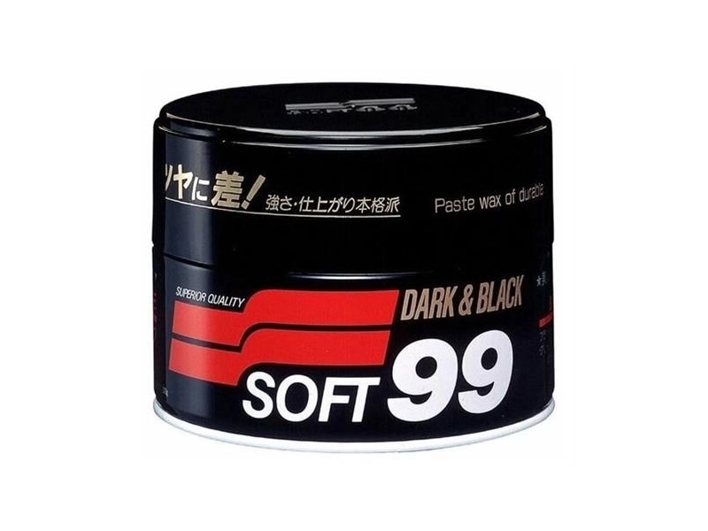 Полироль для кузова защитный Soft99 Dark & Black Wax для темных, 300 гр