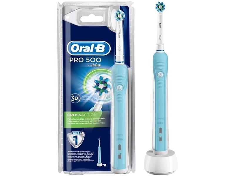 Электрическая зубная щетка Oral-B Pro 1 - 500 (блистер)