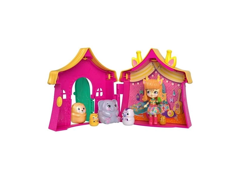 Игровой набор Энчантималс - Палатка Гризельды Жираффи (Enchantimals Secret Besties Grisela Giraffe Tent)