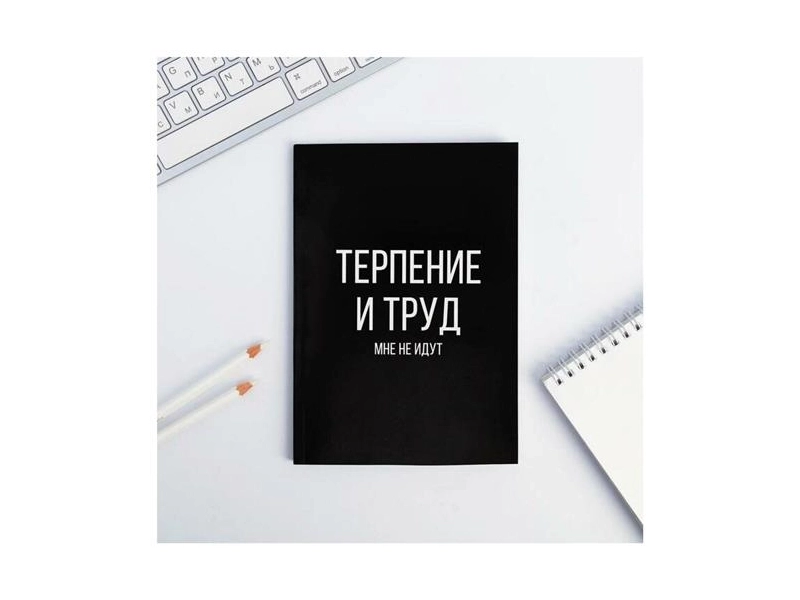 Ежедневник в точку «Терпение и труд», А5, 64 листа