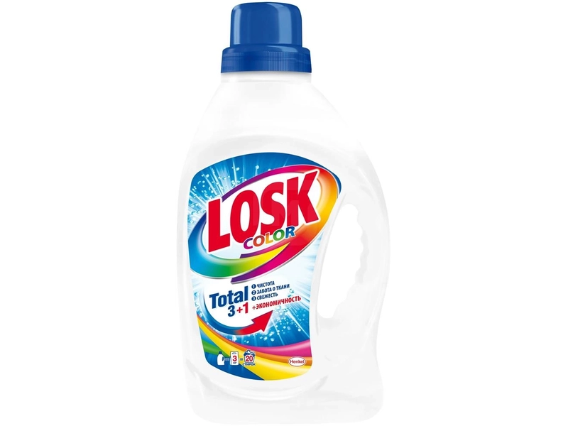 Гель для стирки Losk Color 1.3 л бутылка