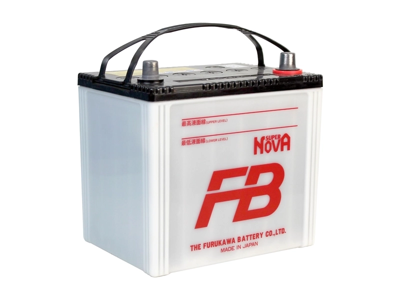 Аккумулятор автомобильный Furukawa Battery FB Super Nova 65 А/ч 620 А обр. пол. 75D23L Азия авто (232x173x225) без бортика