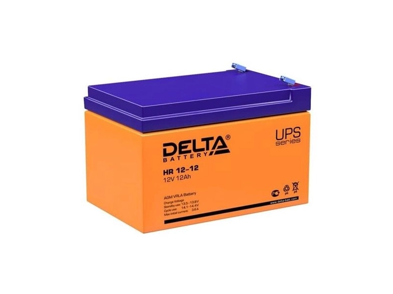 Аккумулятор для ИБП Delta Battery HR 12-12 12V 12Ah