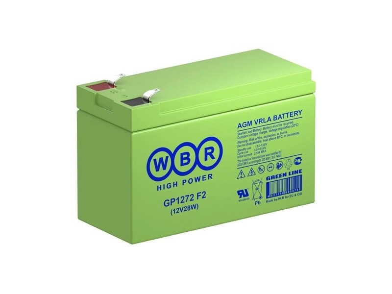 Аккумуляторная батарея WBR GP1272 28W 7.2 А·ч