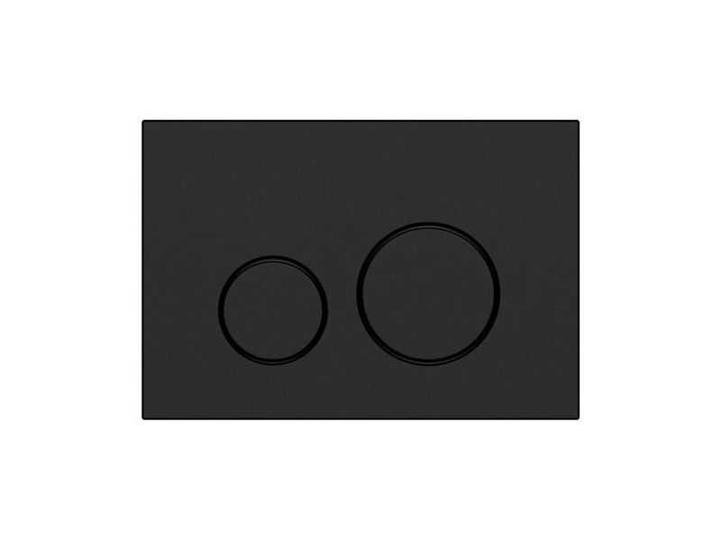Кнопка Cersanit TWINS для LINK PRO/VECTOR/LINK/HI-TEC пластик белый матовый с рамкой