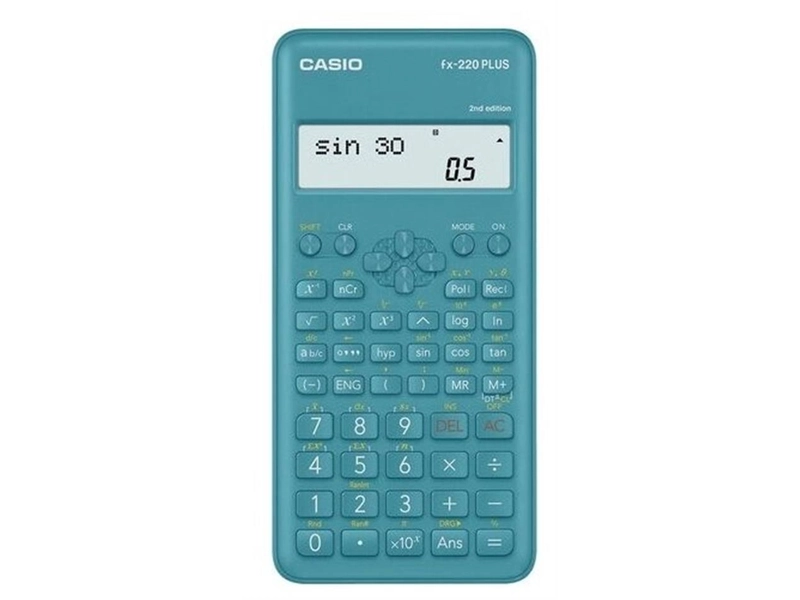 Калькулятор непрограммируемый Casio FX-220PLUS-2, оснащен 181 функцией. Разрешен к применению на ЕГЭ