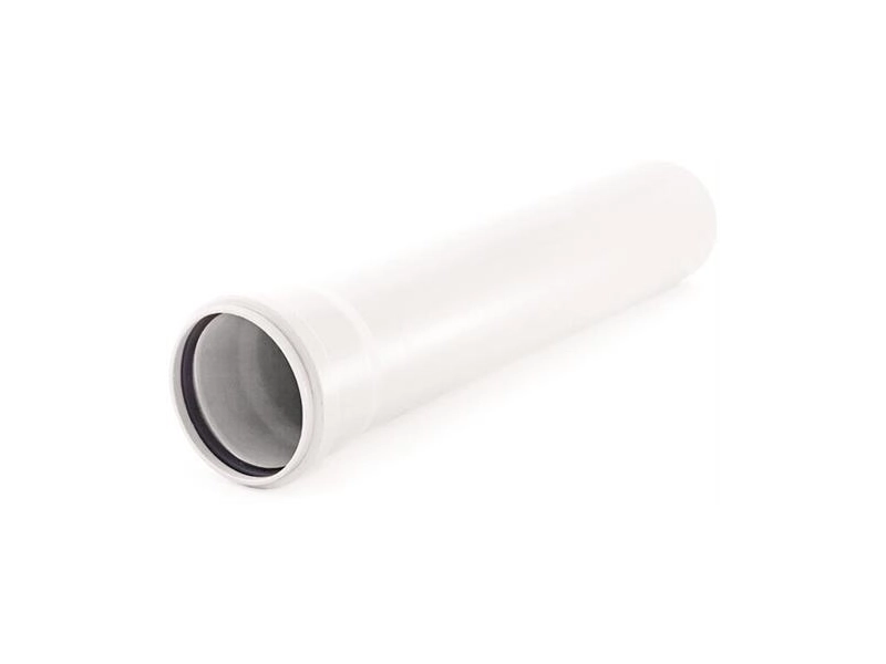 Канализационная труба внутренняя, диаметр 110 мм, 500х3.4 мм, полипропилен, РосТурПласт, белая